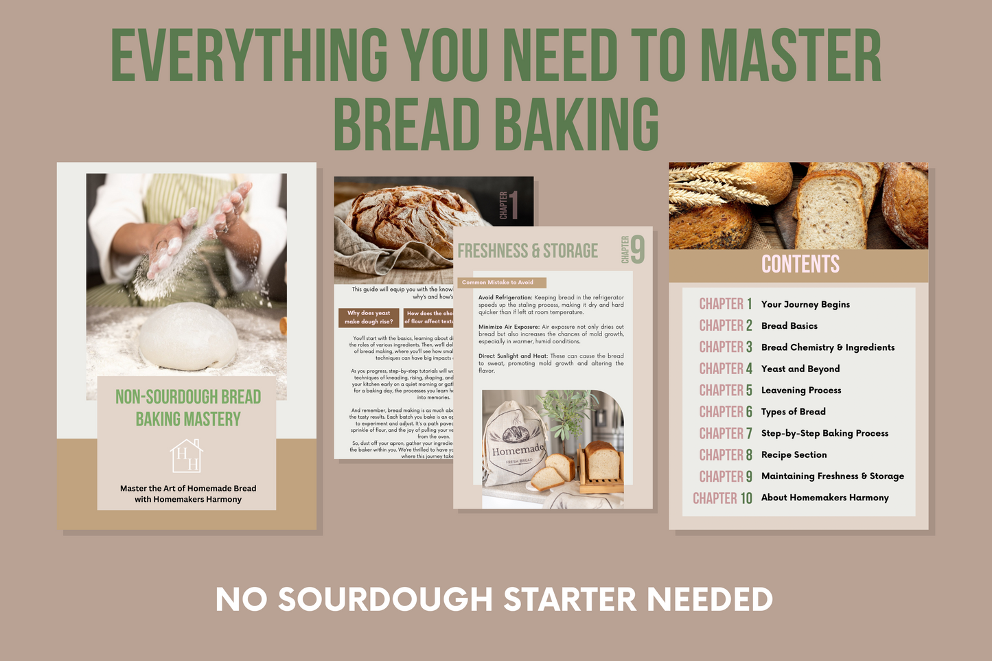 Non-Sourdough Bread Baking Mastery: No Starter Needed